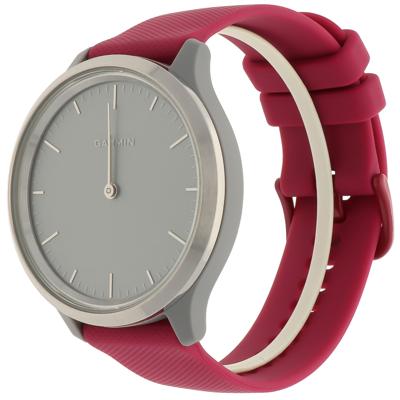 Garmin Vivoactive / Vivomove Sport Gesp Band - Wijn Rood Garmin Vivoactive / Vivomove Sport Gesp Band - Wijn Rood