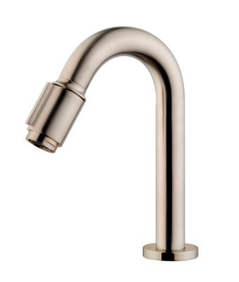 Wiesbaden Victoria luxe toiletkraan 1/2&apos;&apos; geborsteld staal