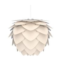 Umage Aluvia Medium hanglamp pearl white - met koordset wit - Ø 59 cm