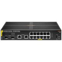 Aruba 6100 12G Class4 PoE 2G/2SFP+ 139W Managed L3 Gigabit Ethernet (10/100/1000) Power over Ethernet (PoE) 1U Zwart - thumbnail