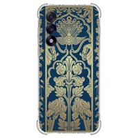 TPU Telefoonhoesje OnePlus Nord 5 - Beige Flowers schokabsorberende backcover