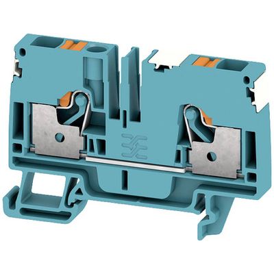 Weidmüller 2674880000 Doorgangsserieklem 8.1 mm Push-In-klem, Steekaansluiting Blauw 50 stuk(s) Piece