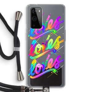 Loves: OnePlus 9 Pro Transparant Hoesje met koord