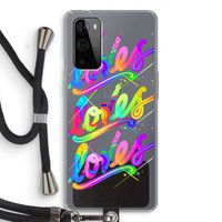 Loves: OnePlus 9 Pro Transparant Hoesje met koord
