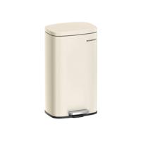 Vuilnisbak met softclose-functie, Zandbeige