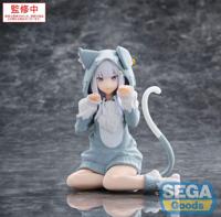 Re:Zero Starting Life in Another World Yumemirize PVC Statue Emilia Mofumofu Pack 11 cm