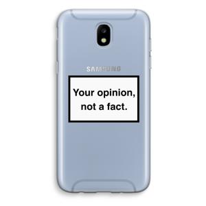 Your opinion: Samsung Galaxy J5 (2017) Transparant Hoesje