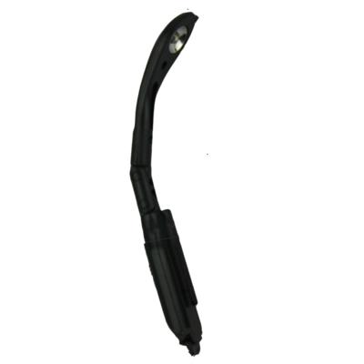 5 PC'S mini Eye-bescherming clip-on boek lichten vouwen LED nachtlampje (zwart)