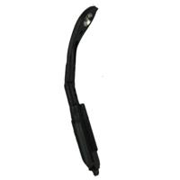 5 PC'S mini Eye-bescherming clip-on boek lichten vouwen LED nachtlampje (zwart)