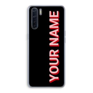 Namecase: Oppo A91 Transparant Hoesje