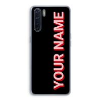 Namecase: Oppo A91 Transparant Hoesje