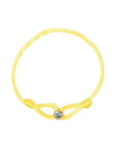 Eshvi bracelet September Birthstone en soie - Jaune