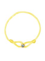 Eshvi bracelet September Birthstone en soie - Jaune