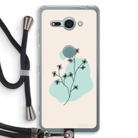 Love your petals: Sony Xperia XZ2 Compact Transparant Hoesje met koord