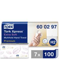 TORK 600297 Xpress Multifold Premium Papieren handdoeken (l x b) 34 cm x 21.2 cm Wit 2100 stuk(s)