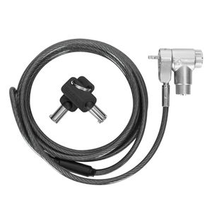 Targus DEFCON Ultimate Universal Keyed Cable Lock with Slimline Adaptable Lock Head diefstalbeveiliging