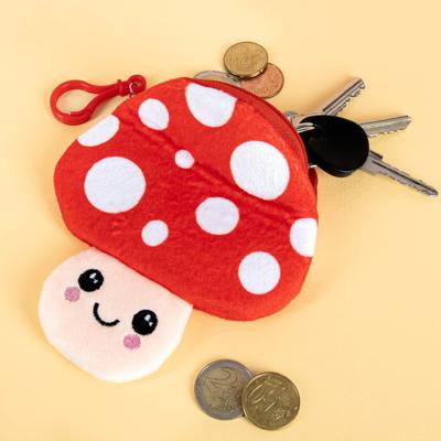 Kawaii paddenstoel portemonneetje