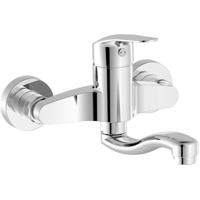 Keukenkraan Tres Cocina Chroom | Opbouw | Mengkraan | 1-hendel | Rond | Chroom