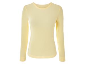 esmara Geribd dames shirt (Geel, L (44/46))