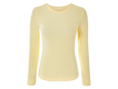 esmara Geribd dames shirt (Geel, XL (48/50))