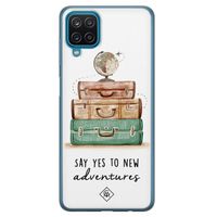 Samsung Galaxy A12 siliconen hoesje - Wanderlust Samsung Galaxy A12 siliconen hoesje - Wanderlust