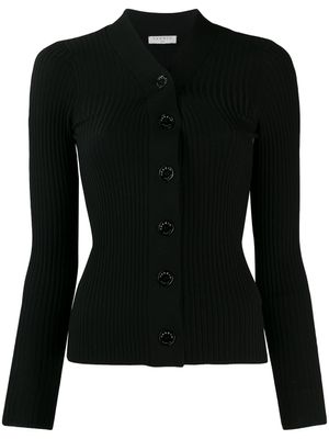 SANDRO cardigan en maille à design nervuré - Noir
