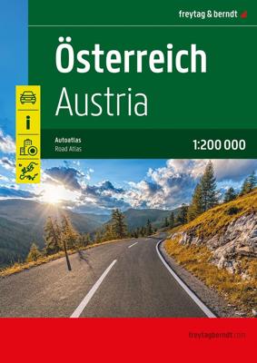 Wegenatlas Oostenrijk - Österreich, Straßen-Atlas 1:200.000 | Freytag & Berndt