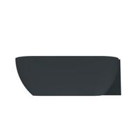 Arcqua Havana Halfvrijstaand Bad - 170x80cm - rechts - mat antraciet BAD463504