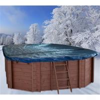 Interline winterafdekking voor houten zwembad ovaal 8-hoek 840x490 cm Interline winterafdekking voor houten zwembad ovaal 8-hoek 840x490 cm