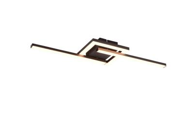 Trio Zwarte plafondlampViale design - R67303132
