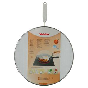 Metaltex Anti Spatdeksel 33 cm RVS