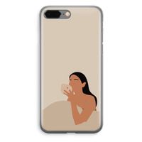 Fresh coffee: iPhone 8 Plus Transparant Hoesje