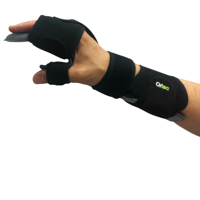 EMO Multi Fingersplint - M - Links - Zwart