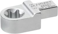 HAZET Insteekringsleutel 6609C-E16 · 9 x 12 mm insteekvierkant massief · Buiten-TORX®-profiel · SW E16