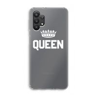 Queen zwart: Samsung Galaxy A32 5G Transparant Hoesje