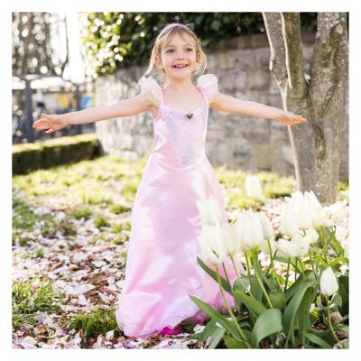Great Pretenders Verkleedjurk prinses roze - 5-6 jaar