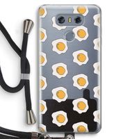 Bacon to my eggs #1: LG G6 Transparant Hoesje met koord