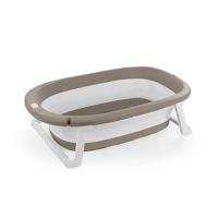 Dolu Baby Opvouwbaar Badje 75.5x46.5x20.5 cm Steengrijs/Wit