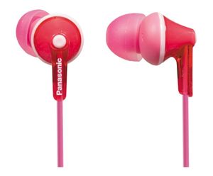 Panasonic RP-HJE125E-P hoofdtelefoon/headset Hoofdtelefoons Bedraad In-ear Muziek Roze