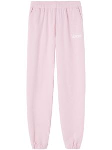 Versace pantalon de jogging 1980 Re-Edition à broderies - Rose