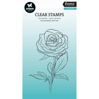 Studio Light • essentials clear stamp single rose