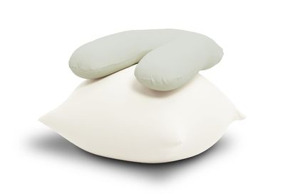 Terapy Uli armleuning zitzak - Lichtgrijs | 100cm x 80cm x 30cm