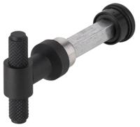 WC knop/stift RAW zwart WC8mm