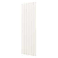 Designradiator Plieger Cavallino Retto Enkel 1332 Watt Middenaansluiting 200x60,2 cm Mat Wit