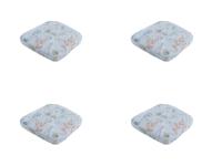 Wicker universeel ca. 48x48 cm Donna azure canvas Eco plus natural outdoor finishing (4 stuks) Madison - Madison