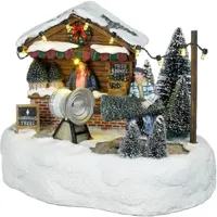 Luville Sledgeholm Christmas tree sale battery operated