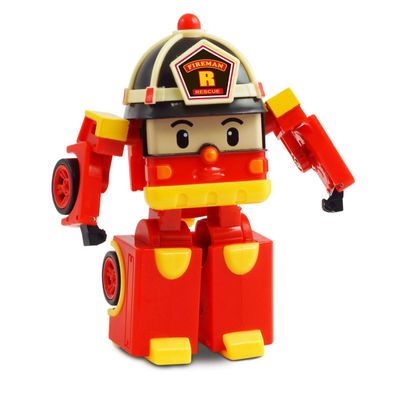 Robocar POLI Mini transforming robot - Amber