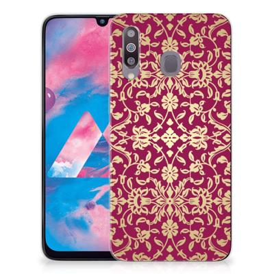 Siliconen Hoesje Samsung Galaxy M30 Barok Pink