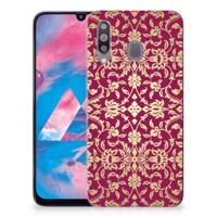 Siliconen Hoesje Samsung Galaxy M30 Barok Pink