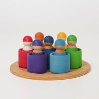 Grimms Regenboog Vriendjes in Bakjes - 7 vriendjes